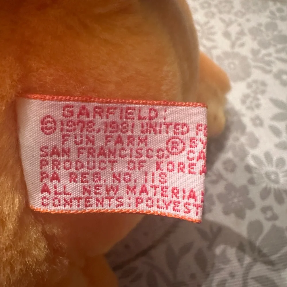 Vtg Garfield